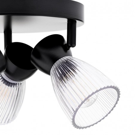 ML9973 Lampa sufitowa BEST BLACK 3xE14 (round) Milagro