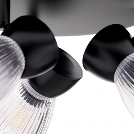 ML9973 Lampa sufitowa BEST BLACK 3xE14 (round) Milagro