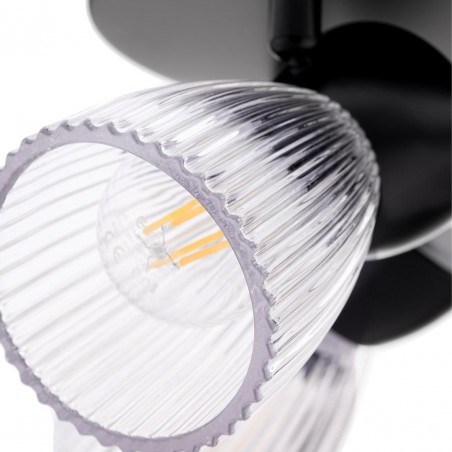 ML9973 Lampa sufitowa BEST BLACK 3xE14 (round) Milagro