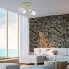 ML9975 Lampa sufitowa BEST GOLD 2xE14 Milagro