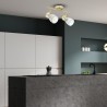 ML9975 Lampa sufitowa BEST GOLD 2xE14 Milagro