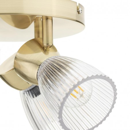 ML9977 Lampa sufitowa BEST GOLD 3xE14 (round) Milagro