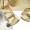 ML9977 Lampa sufitowa BEST GOLD 3xE14 (round) Milagro