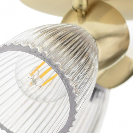 ML9977 Lampa sufitowa BEST GOLD 3xE14 (round) Milagro