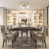 ML9977 Lampa sufitowa BEST GOLD 3xE14 (round) Milagro