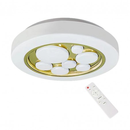 ML8128 Plafon BUBBLES GOLD 30W  Ø390 mm Milagro