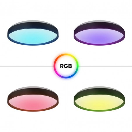 ML9965 Plafoniera RINGO RGB 36W  Ø390 mm Milagro