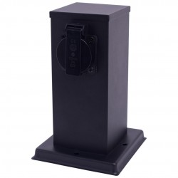 EKO0431 Słupek Ogrodowy Electric 20cm 2 Gniazda Milagro