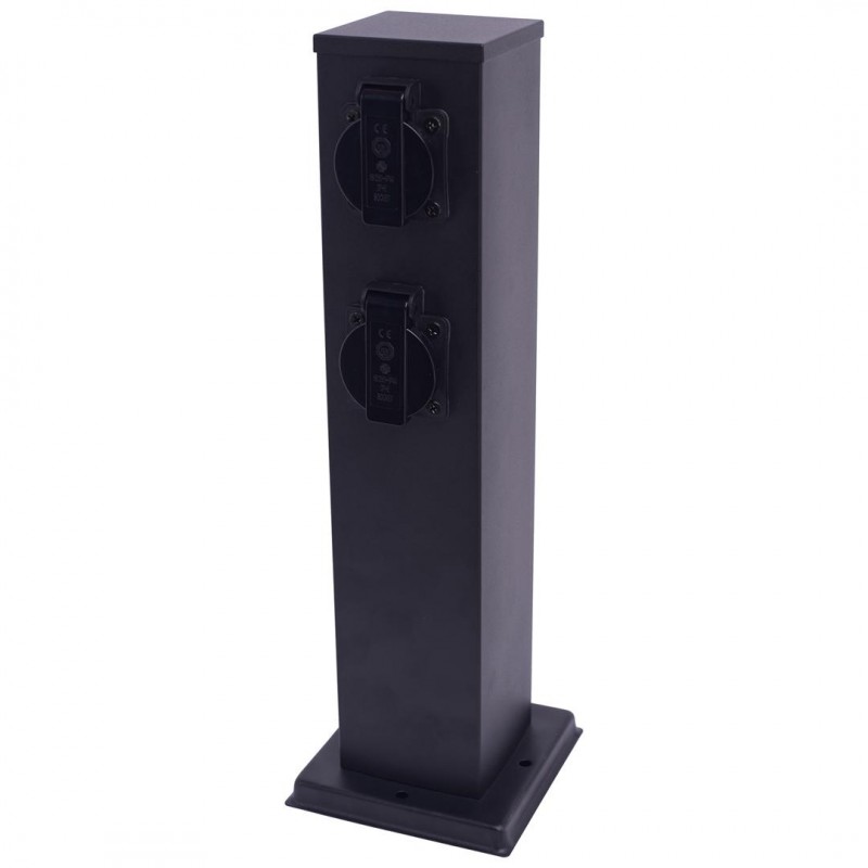 EKO0432 Słupek Ogrodowy Electric 40cm 2 Gniazda Milagro EKO0432 Słupek Ogrodowy Electric 40cm 2 Gniazda Milagro
