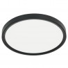 ML0439 Plafon MAQ 24W 3CCT Czarny Milagro
