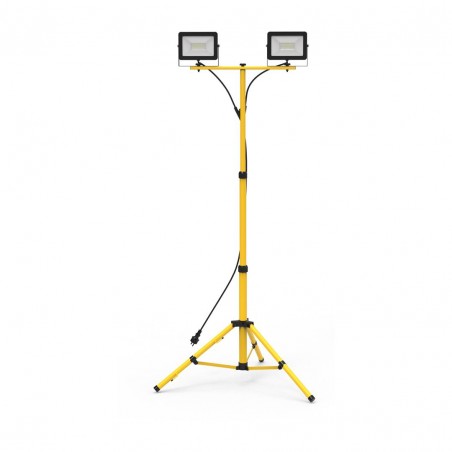 EKNS0455 Naświetlacz Led na Statywie Bobby 2x50W 4000K Milagro
