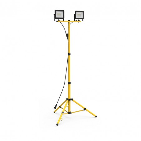 EKNS0455 Naświetlacz Led na Statywie Bobby 2x50W 4000K Milagro