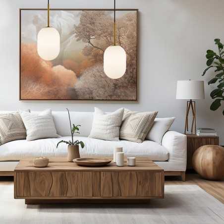 ML0317 Lampa wisząca ALIAS GOLD 1xG9 fi 120 Milagro