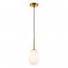 ML0317 Lampa wisząca ALIAS GOLD 1xG9 fi 120 Milagro