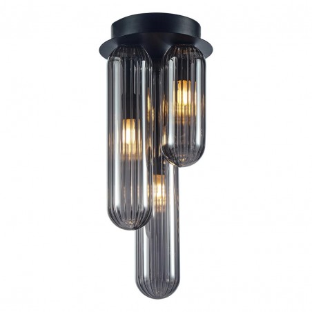 ML0339 Lampa sufitowa PAX BLACK 3xG9 Milagro
