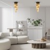 ML0340 Lampa sufitowa PAX GOLD 3xG9 Milagro