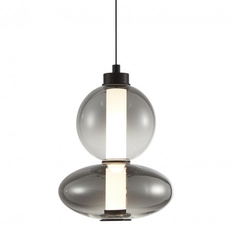 ML0344 Lampa wisząca DAPHNE SMOKED 12W Milagro