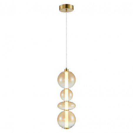 ML0346 Lampa wisząca DAPHNE AMBER 36W Milagro