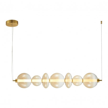 ML0349 Lampa wisząca DAPHNE AMBER 40W Milagro
