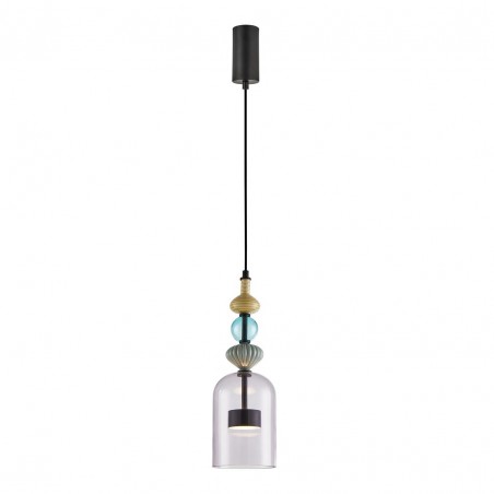 ML0360 Lampa wisząca ARTE 12W LED śr. 13cm czarna Milagro