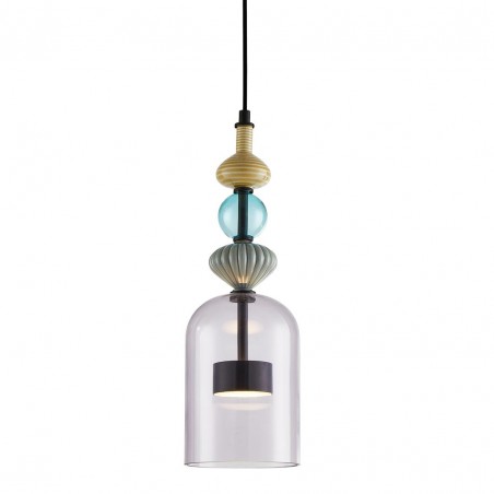 ML0360 Lampa wisząca ARTE 12W LED śr. 13cm czarna Milagro