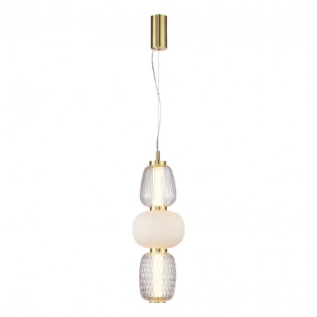 ML0363 Lampa wisząca CARO GOLD 28W LED Milagro