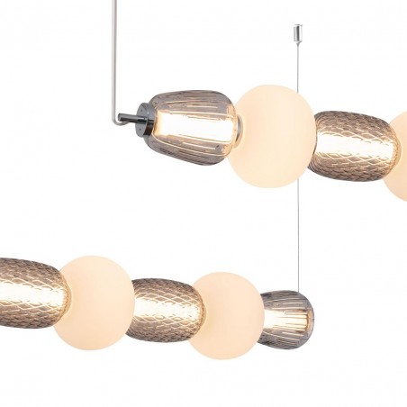 ML0366 Lampa wisząca CARO SMOKED 42W LED Milagro