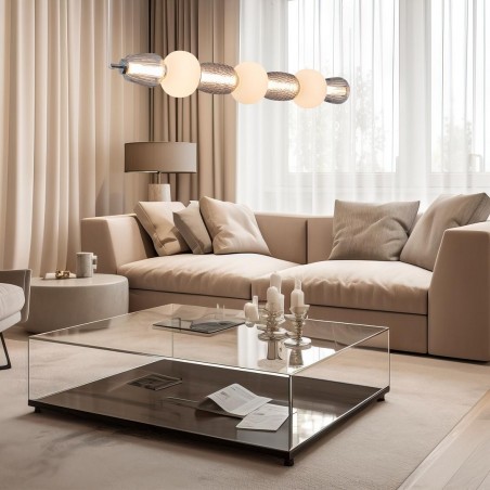 ML0366 Lampa wisząca CARO SMOKED 42W LED Milagro