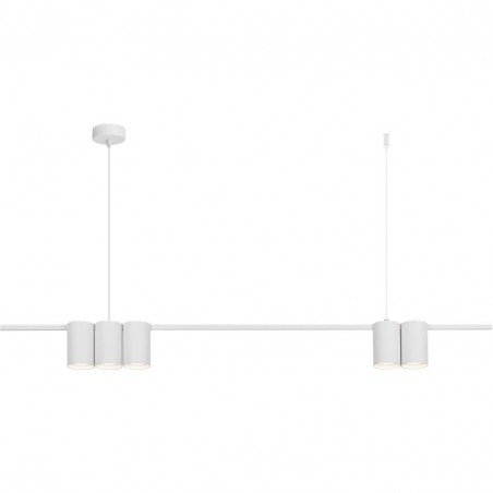 ML0368 Lampa wisząca (listwa) GENESIS WHITE 5xGU10 Milagro