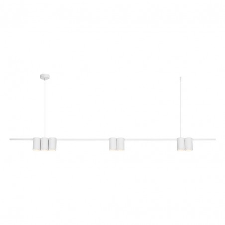 ML0371 Lampa wisząca (listwa) GENESIS WHITE 7xGU10 Milagro