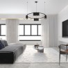 ML0373 Lampa wisząca (koło) GENESIS BLACK 10xGU10 Milagro