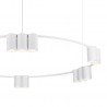 ML0377 Lampa wisząca (koło) GENESIS WHITE 15xGU10 Milagro