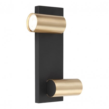 ML0380 GENESIS WALL BLACK GOLD 2xGU10 Milagro