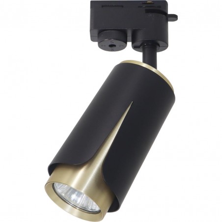 ML0263 FLOWER BLACK GOLD TRACK 1xGU10 Milagro