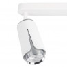 ML0273 FLOWER WHITE CHROME SPOT 2xGU10 Milagro