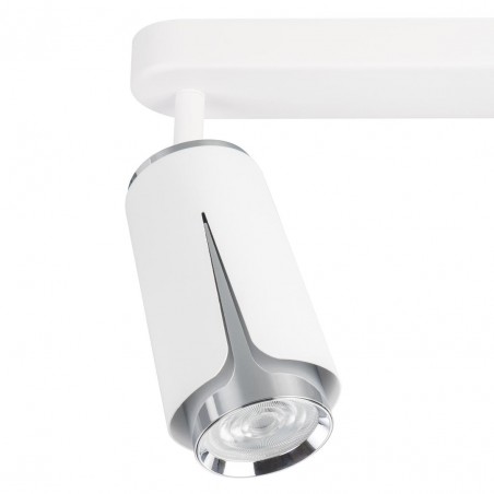 ML0274 FLOWER WHITE CHROME SPOT 3xGU10 Milagro