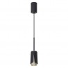 ML0267 FLOWER BLACK GOLD LAMPA WISZĄCA 1xGU10 Milagro