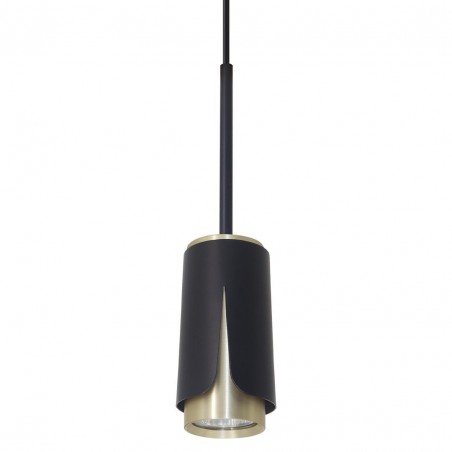 ML0267 FLOWER BLACK GOLD LAMPA WISZĄCA 1xGU10 Milagro