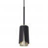 ML0267 FLOWER BLACK GOLD LAMPA WISZĄCA 1xGU10 Milagro