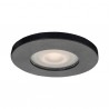 Lagos oczko podtynkowe okrągłe czarne IP65 LP-440/1RS BK