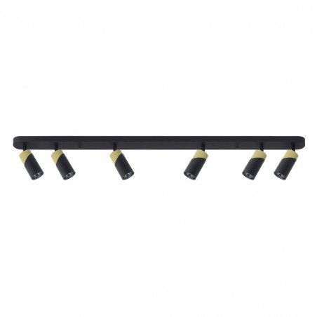 ML0283 NEO BLACK GOLD SPOT 6xGU10 Milagro