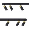 ML0283 NEO BLACK GOLD SPOT 6xGU10 Milagro