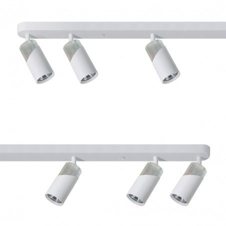 ML0290 NEO WHITE CHROME SPOT 6xGU10 Milagro