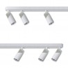 ML0290 NEO WHITE CHROME SPOT 6xGU10 Milagro