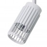 ML0303 VERTICAL WHITE TRACK 1xGU10 Milagro