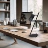 ML0299 VERTICAL BLACK LAMPKA GABINETOWA 1xGU10 Milagro