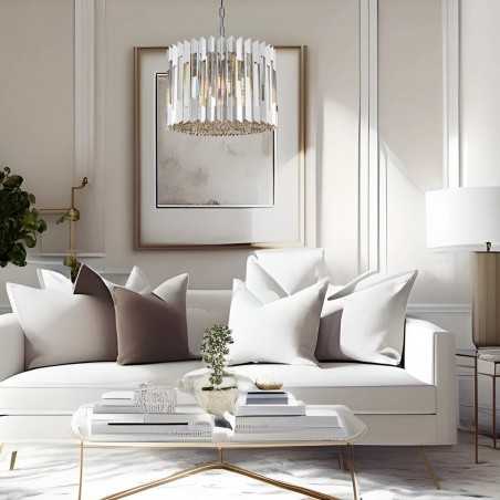 ML0394 Żyrandol RITZ CHROME 7xE14 Milagro