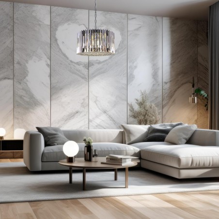 ML0396 Żyrandol RITZ CHROME 12xE14 Milagro