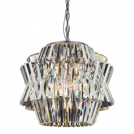 ML0402 Żyrandol CROWN CHROME 12xE14 Milagro