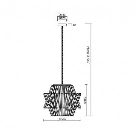 ML0402 Żyrandol CROWN CHROME 12xE14 Milagro